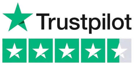 Trustpilot, note 4,8 sur 5